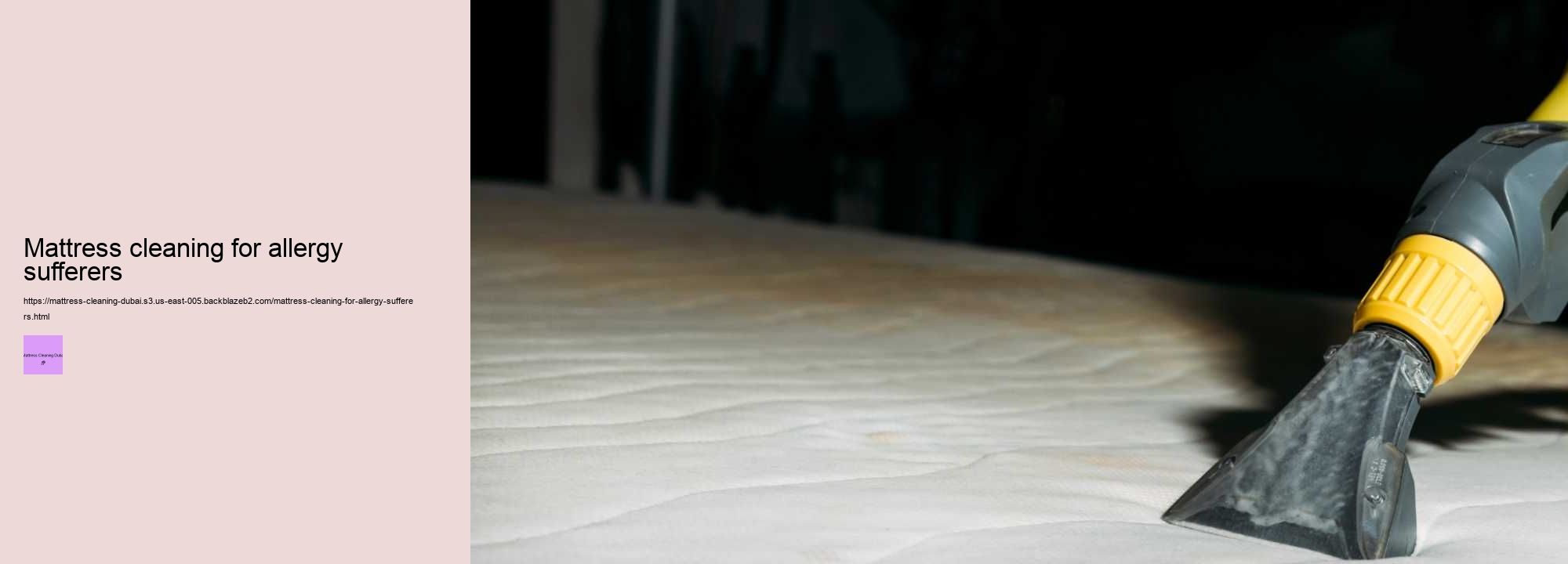 What is the Most Effective Mattress Cleaning Solution in Dubai? 